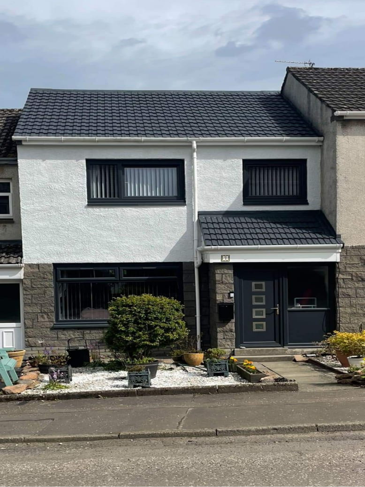 Restored roof and wall - example 6