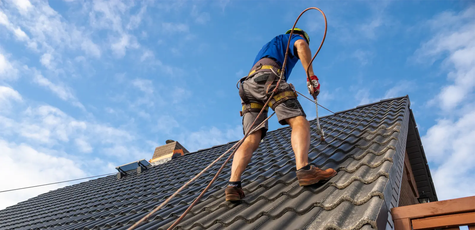 Professional Roof and Wall Coatings LTD Roof Coating Example