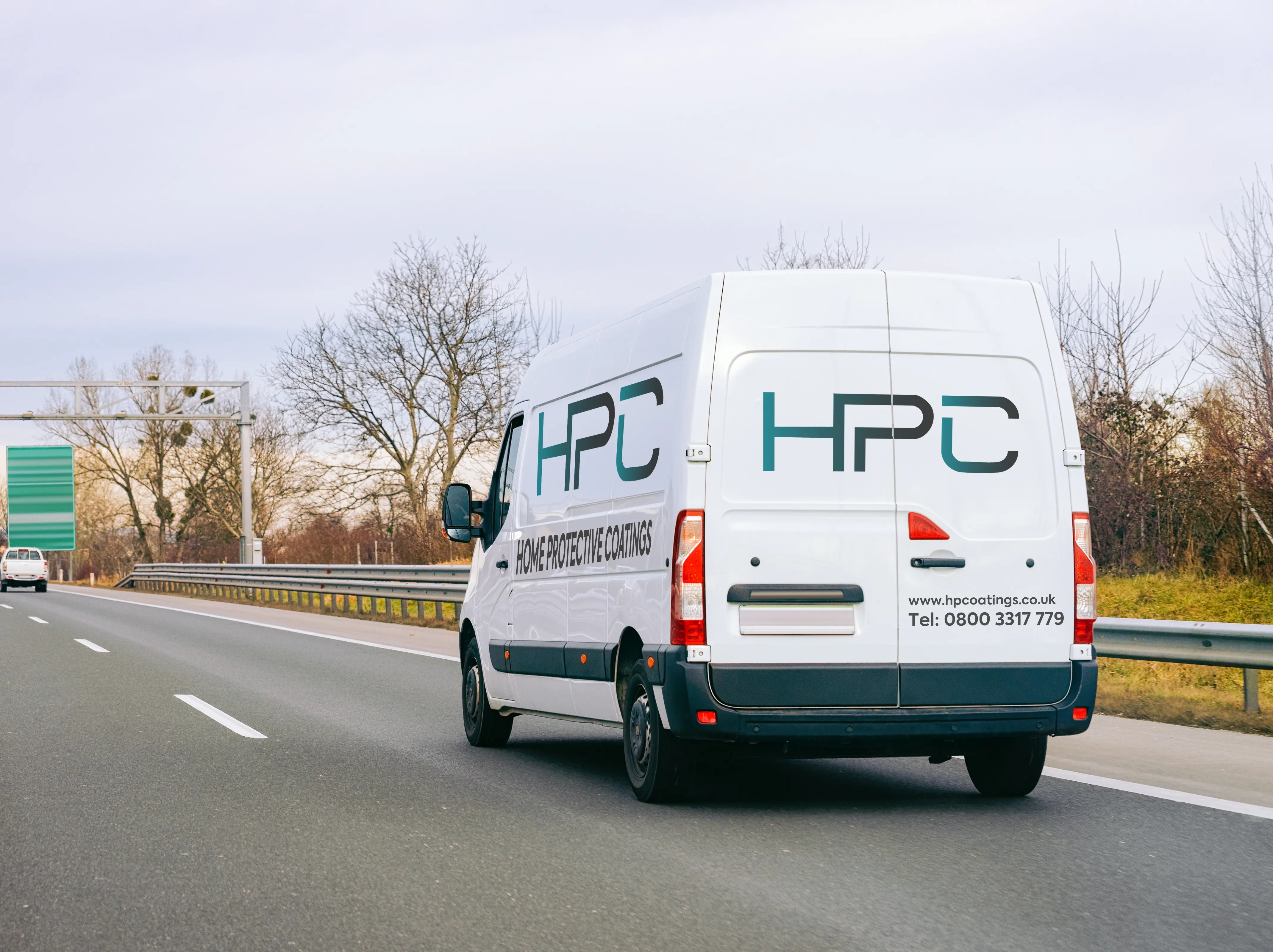 Home Protective Coatings Ltd van on the road